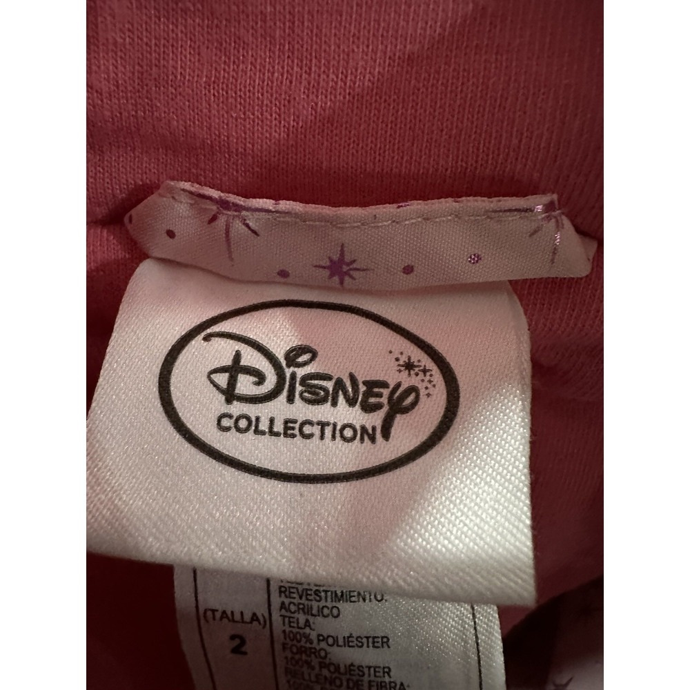 Disney Girls Princess Girls Kids Hooded Full Zip Jacket Size 2 Great Condition - Picture 7 of 8